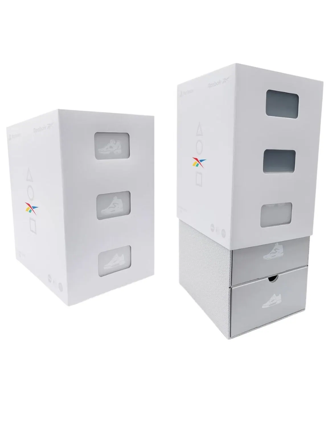 Кроссовки Reebok x Sony Playstation '30th Anniversary Stacking Box' — изображение 7 из 7, серый