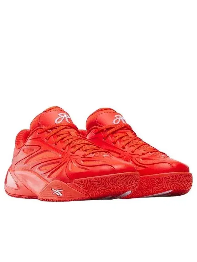 Мужские кроссовки для баскетбола с шнуровкой Angel Reese 1 Reebok — изображение 2 из 6, красный