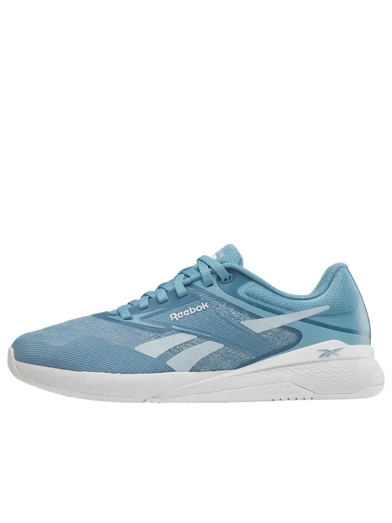 Женские кроссовки для тренировок с шнуровкой Reebok Nano X5 — изображение 1 из 5, синий
