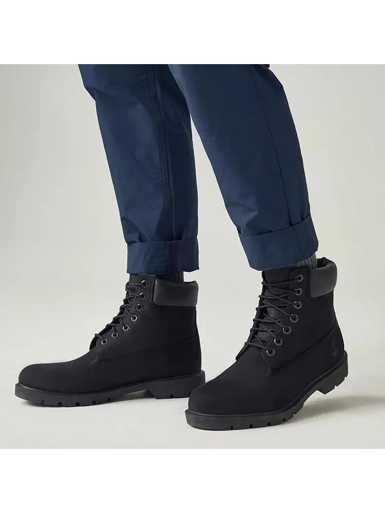 Ботинки мужские Timberland Premium водонепроницаемые, классические высокие — изображение 3 из 7, черный