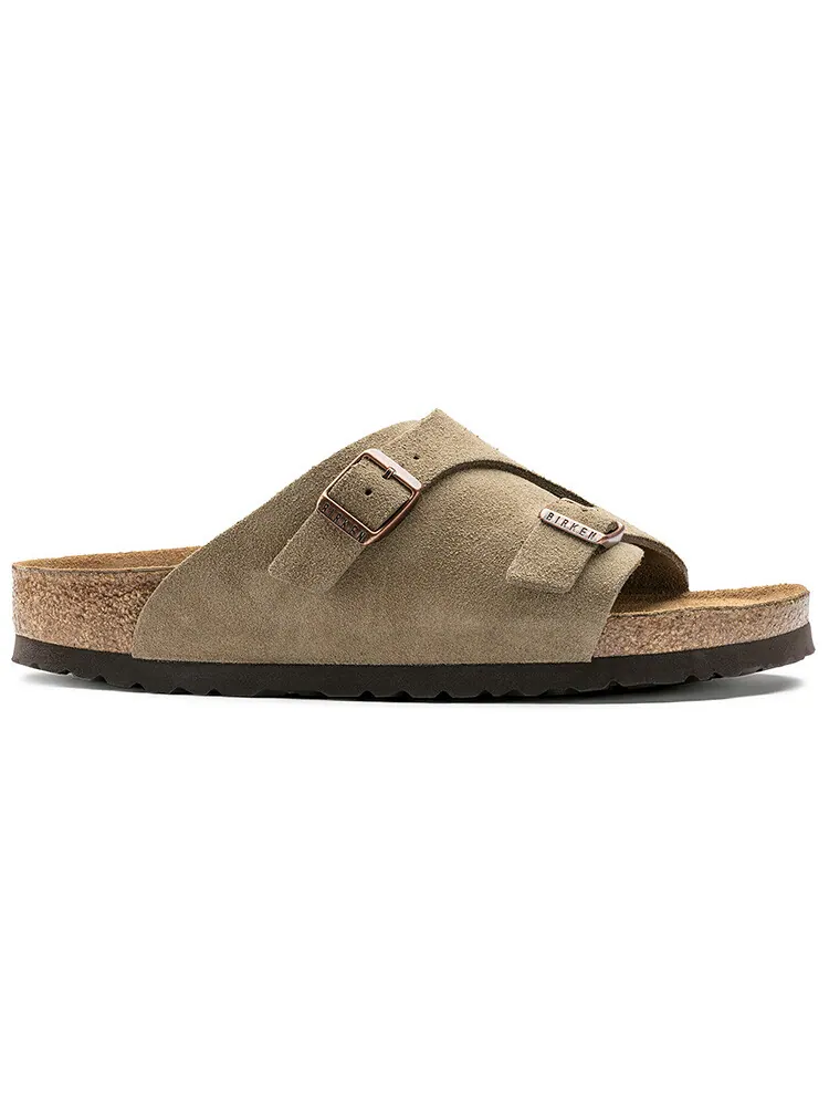 Сандалии Birkenstock Zrich Series Cowhide Suede — изображение 2 из 5, бежевый