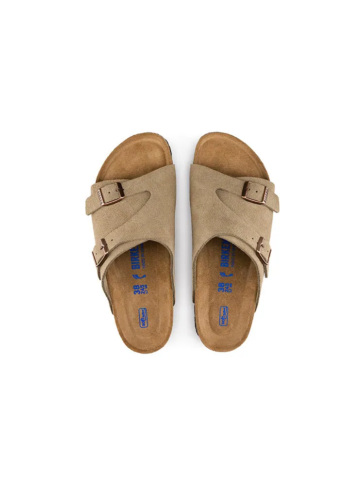 Сандалии Birkenstock Zrich Series Cowhide Suede — изображение 5 из 5, бежевый
