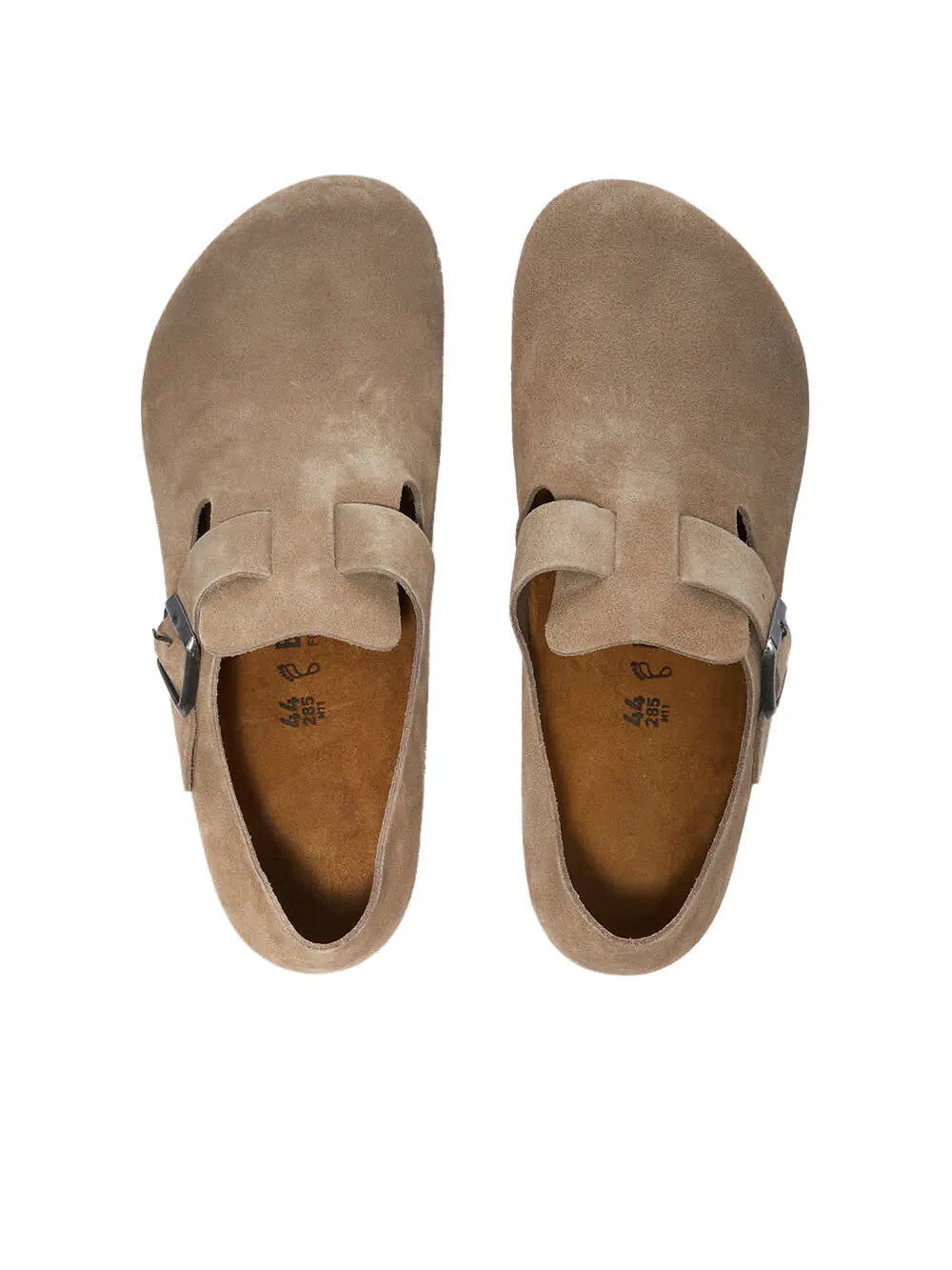 Туфли Birkenstock London Suede Leather unisex — изображение 5 из 6, тауп