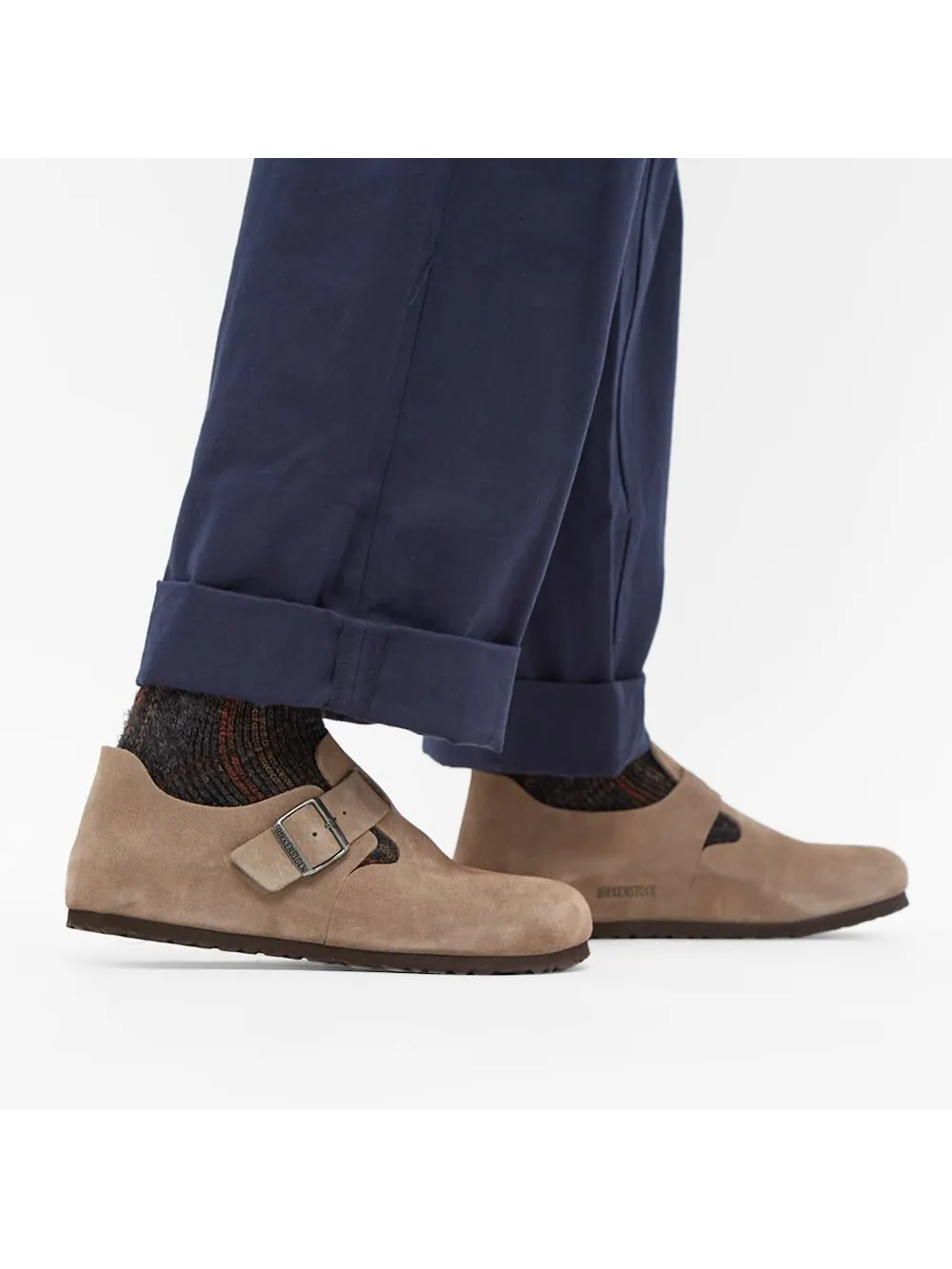 Туфли Birkenstock London Suede Leather unisex — изображение 6 из 6, тауп