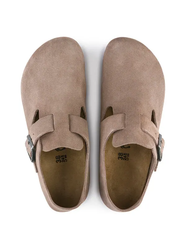 Кроссовки london suede leather narrow fit shoes 'taupe' Birkenstock — изображение 3 из 4, бежевый