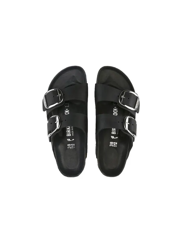 Тапочки arizona big buckle sandals 'black' Birkenstock — изображение 4 из 4, черный