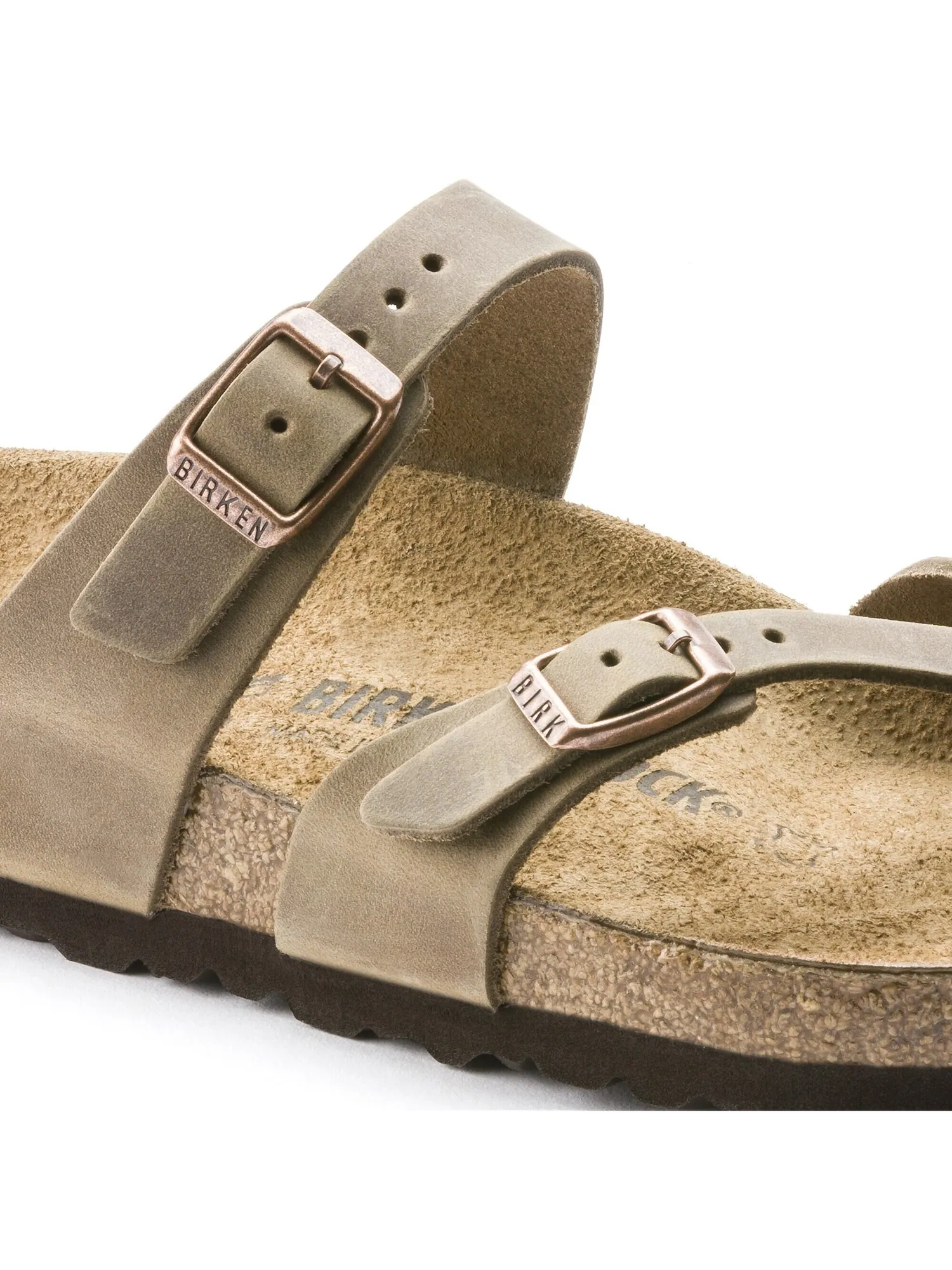 Сандалии Birkenstock Mayari Natural Leather Oiled — изображение 8 из 10, светло-коричневый