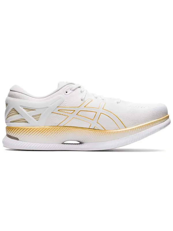 Кроссовки metaride Asics — изображение 2 из 4, белый/золотистый