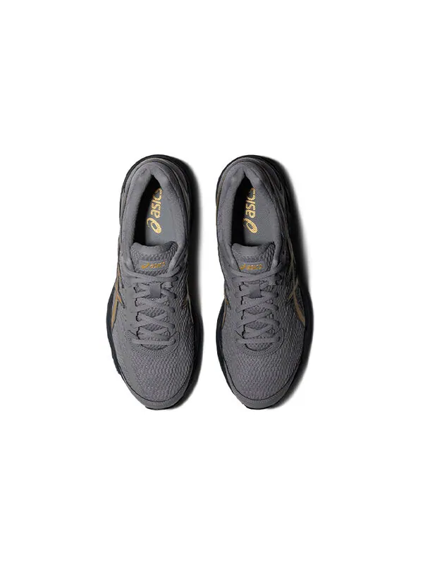 Кроссовки гель флюс 4 золотой Asics — изображение 3 из 4, серый/золотистый
