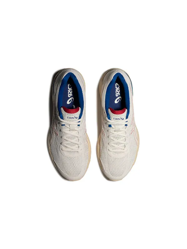 Кроссовки гель флюс 4 Asics — изображение 3 из 4, кремовый/синий
