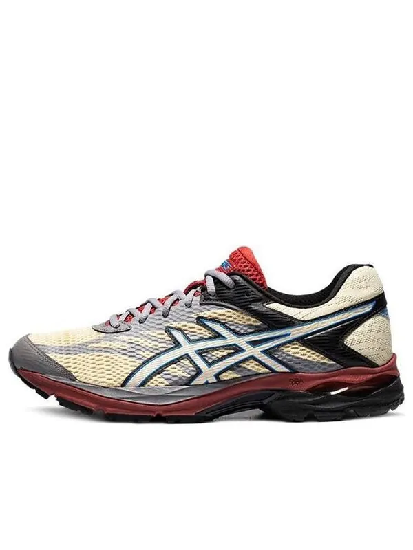 Кроссовки гель флюс 4 Asics — изображение 1 из 4, серый/красный