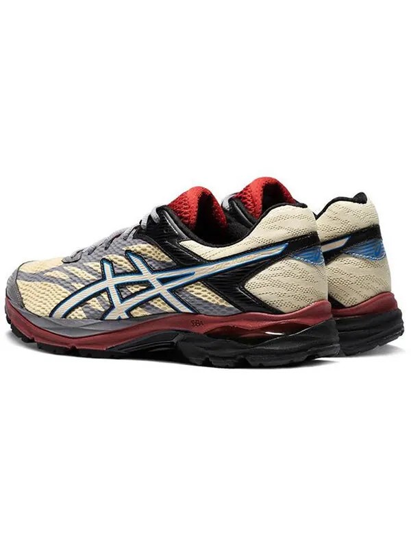 Кроссовки гель флюс 4 Asics — изображение 2 из 4, серый/красный