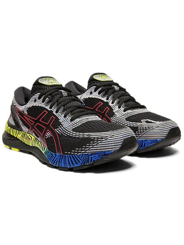 Кроссовки гель нимбус 21 Asics — изображение 3 из 4, черный