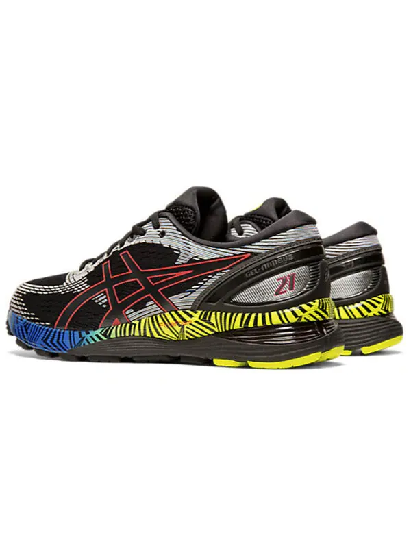 Кроссовки гель нимбус 21 Asics — изображение 4 из 4, черный