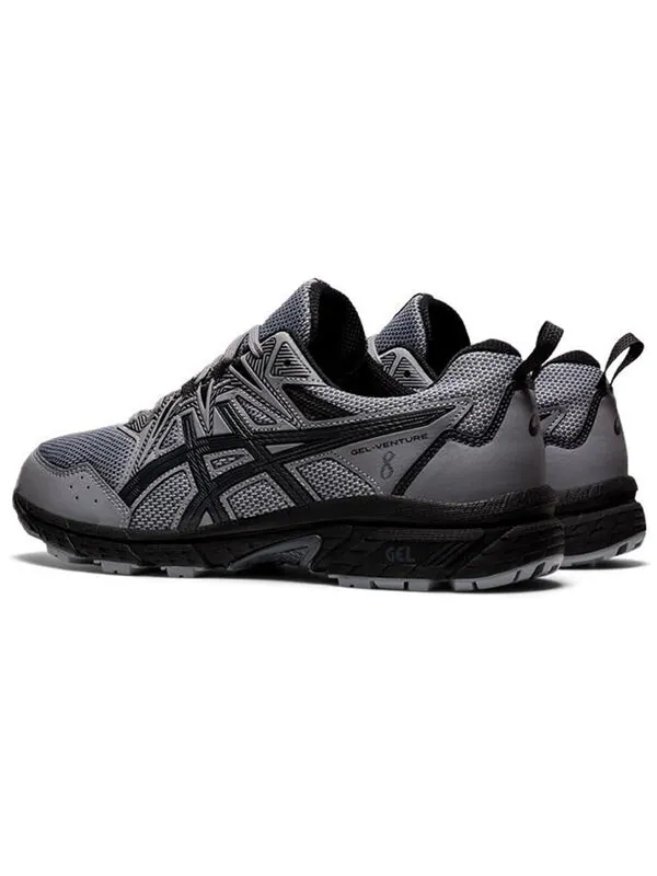 Кроссовки гель венчур 8 Asics — изображение 4 из 4, серый/черный