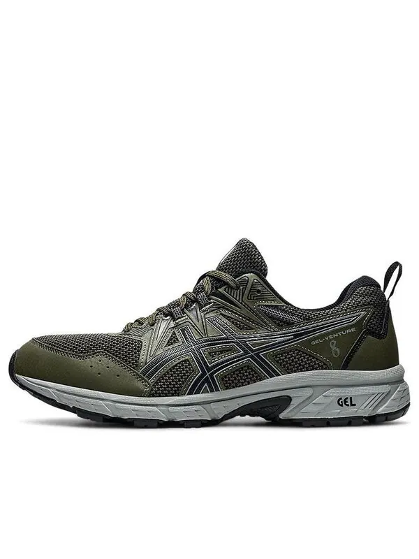 Кроссовки гель Venture 8 Asics — изображение 1 из 4, зеленый/черный