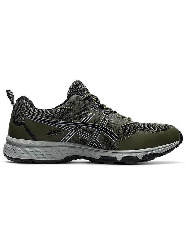 Кроссовки гель Venture 8 Asics — изображение 2 из 4, зеленый/черный