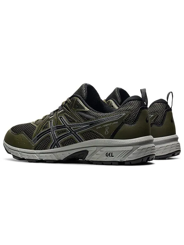 Кроссовки гель Venture 8 Asics — изображение 4 из 4, зеленый/черный