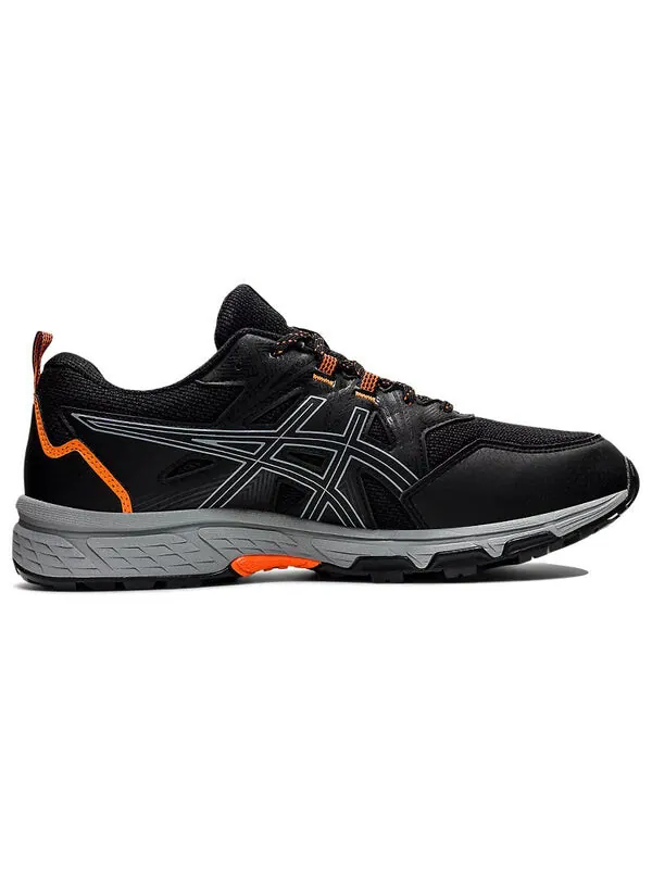 Кроссовки гель венчур 8 wp Asics — изображение 2 из 4, черный/серый/оранжевый