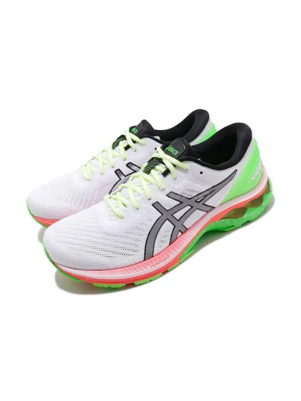 Кроссовки гелевые kayano 27 lite show Asics — изображение 3 из 4, белый/зеленый