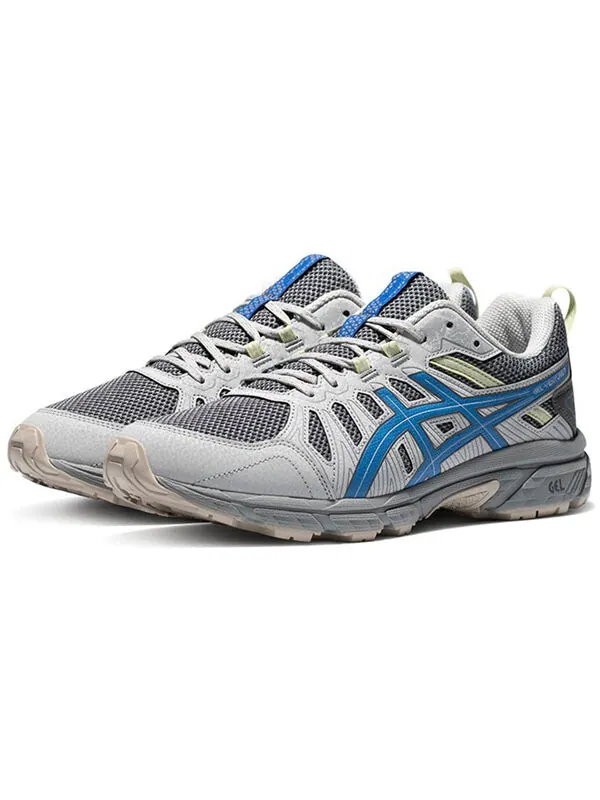 Кроссовки гелевые Venture 7 MX Asics — изображение 2 из 4, серый/синий