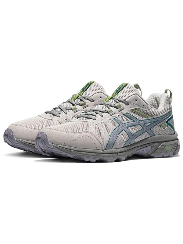 Кроссовки гелевые Venture 7 MX Asics — изображение 3 из 4, серый/синий