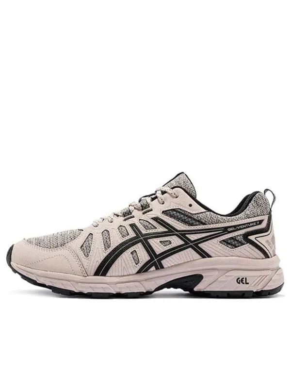 Кроссовки гелевые Venture 7 MX Asics — изображение 1 из 4, кремовый/черный