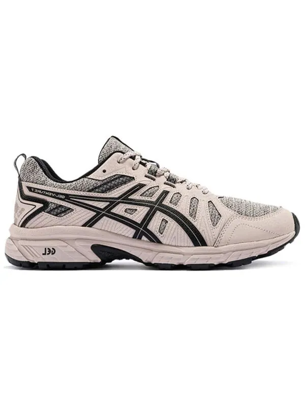Кроссовки гелевые Venture 7 MX Asics — изображение 2 из 4, кремовый/черный