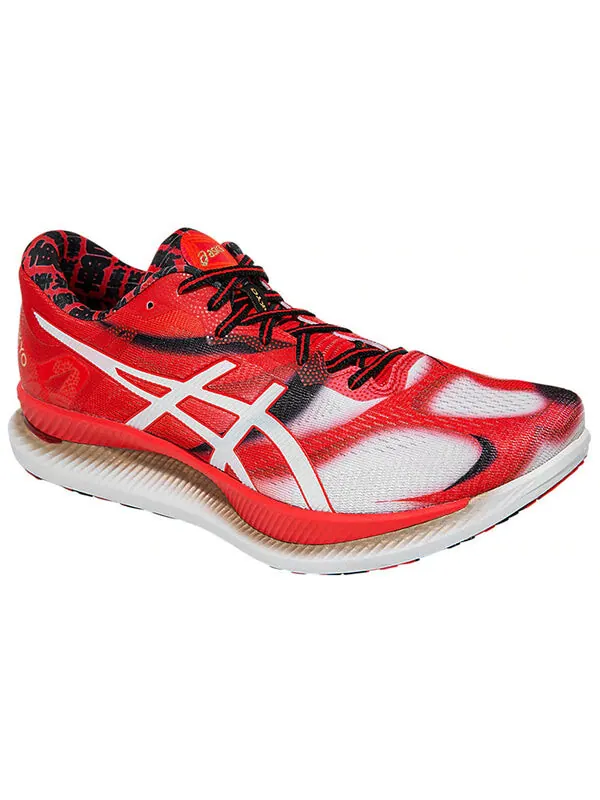 Кроссовки Glideride Asics — изображение 3 из 4, белый/красный
