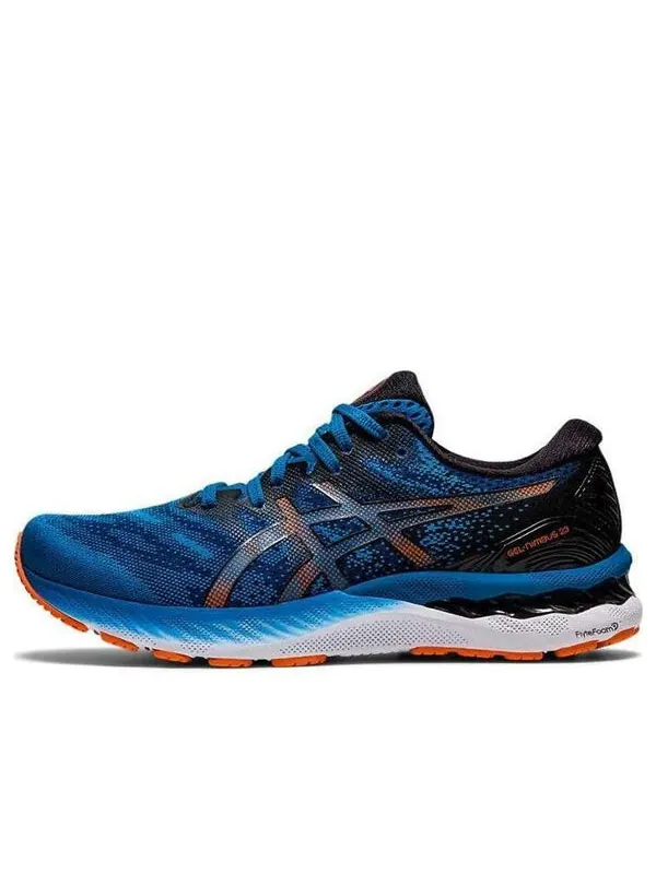 Кроссовки гель нимбус 23 Asics — изображение 1 из 4, синий/черный