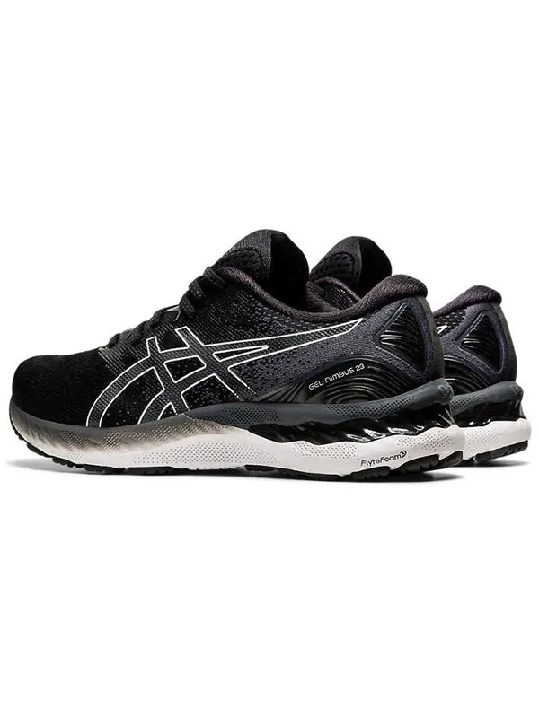 Кроссовки гель нимбус 23 2е широкие Asics — изображение 4 из 4, черный