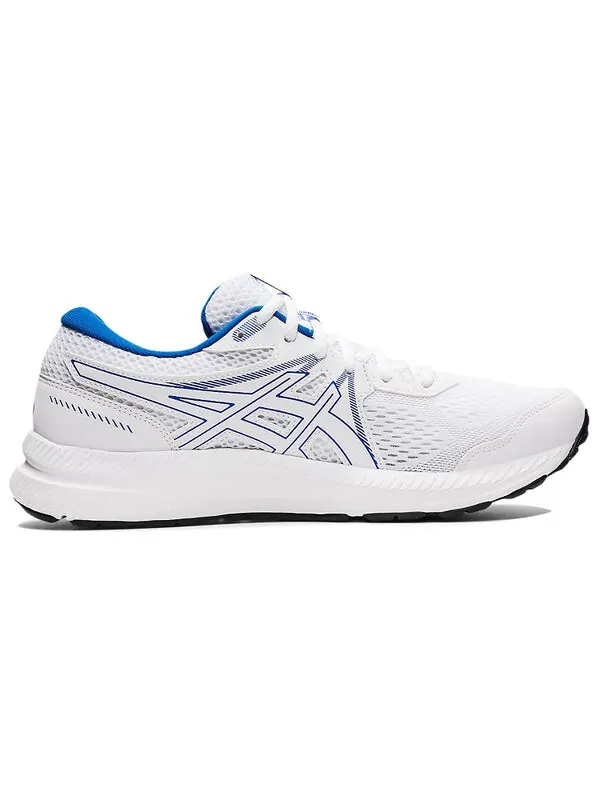 Кроссовки гель contend 7 Asics — изображение 2 из 4, белый/синий