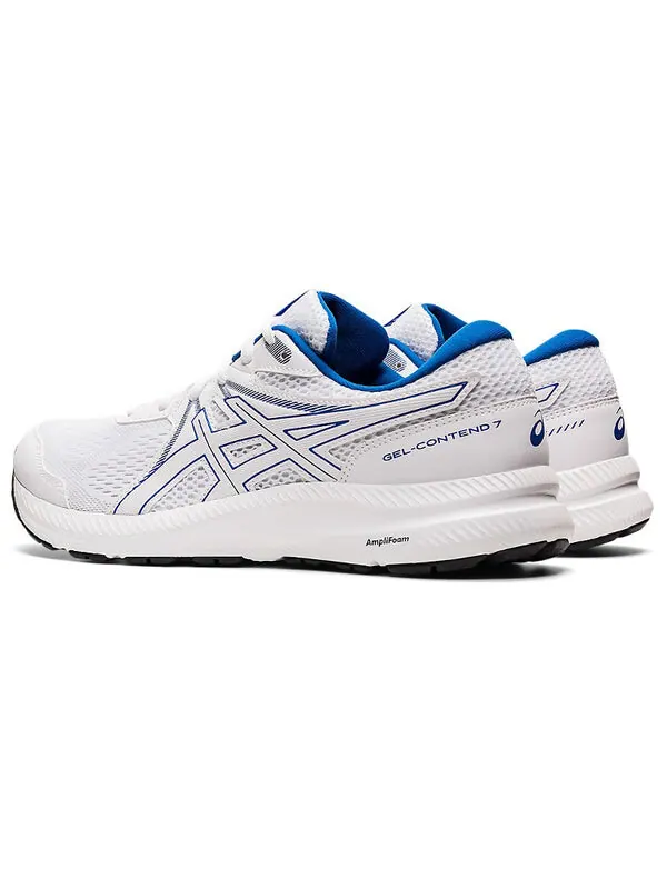 Кроссовки гель contend 7 Asics — изображение 4 из 4, белый/синий