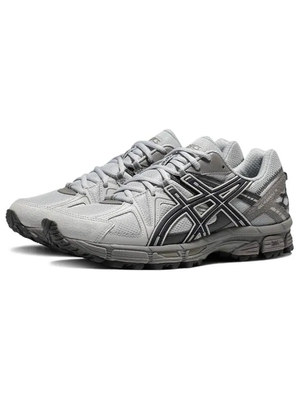 Кроссовки гелевые кахана 8 Asics — изображение 2 из 4, серый/черный