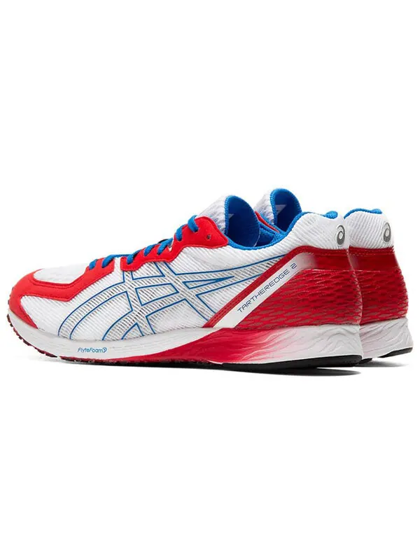 Кроссовки tartheredge 2 красные Asics — изображение 3 из 4, белый/красный/синий