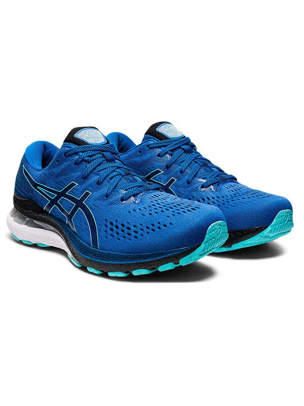 Кроссовки гелевые kayano 28 2e широкие Asics — изображение 3 из 4, синий/черный
