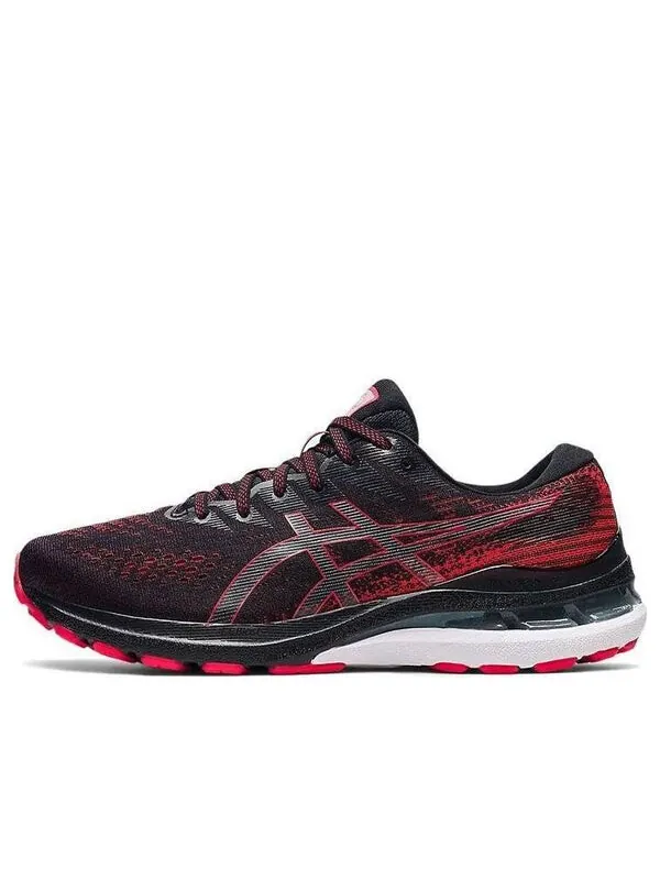 Кроссовки гелевые kayano 28 шириной 4е Asics — изображение 1 из 4, черный/красный