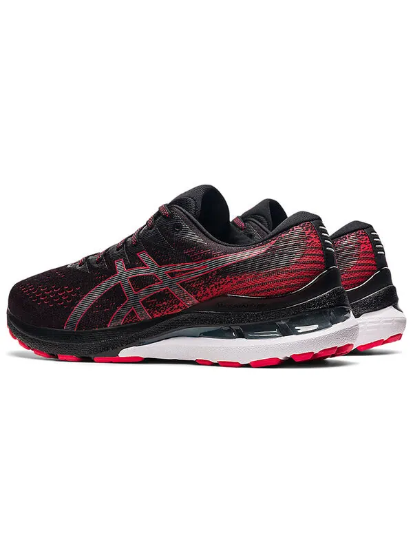Кроссовки гелевые kayano 28 шириной 4е Asics — изображение 4 из 4, черный/красный