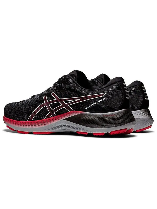 Кроссовки гелевые kayano lite 2 Asics — изображение 4 из 4, черный/красный