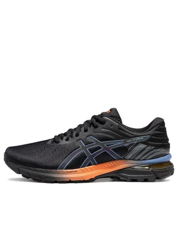 Кроссовки гель преследовать 7 Asics — изображение 1 из 4, черный/синий/оранжевый