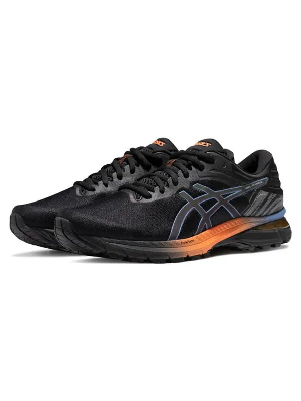 Кроссовки гель преследовать 7 Asics — изображение 2 из 4, черный/синий/оранжевый