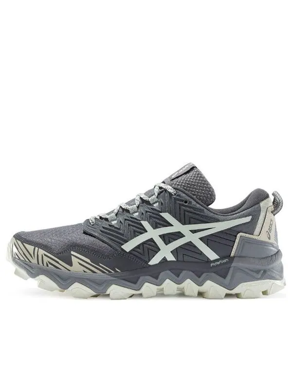 Кроссовки gel-fujitrabuco 8 'gray white' Asics — изображение 1 из 4, серый/белый