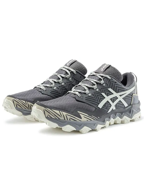 Кроссовки gel-fujitrabuco 8 'gray white' Asics — изображение 2 из 4, серый/белый