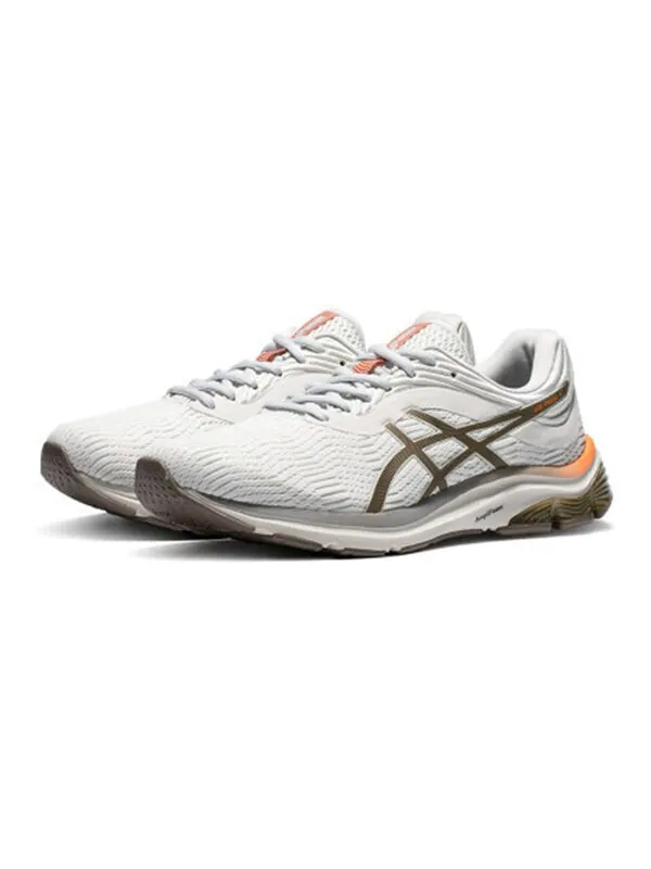 Кроссовки gel pulse 11 коричневые Asics — изображение 2 из 4, белый/коричневый