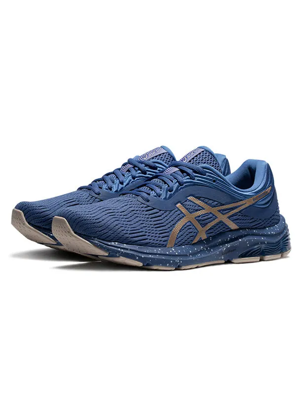 Кроссовки Gel Pulse 11 золотые Asics — изображение 2 из 4, синий/золотистый