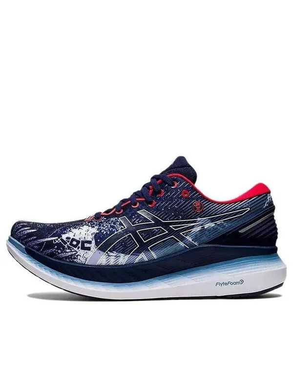 Кроссовки Glideride 2 Asics — изображение 1 из 4, темный синий/белый
