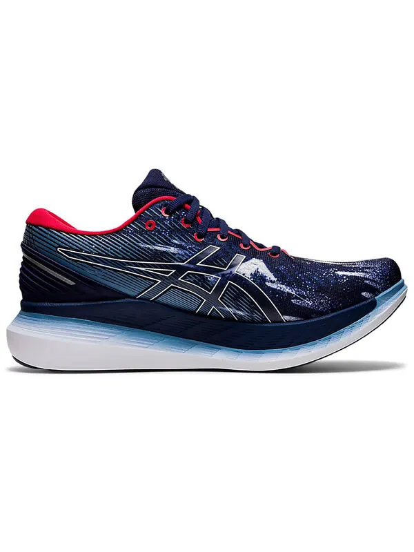 Кроссовки Glideride 2 Asics — изображение 2 из 4, темный синий/белый