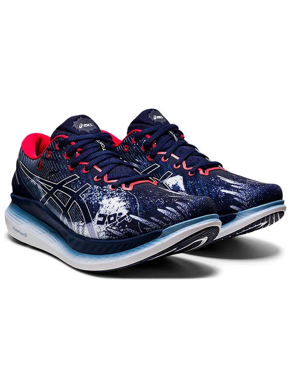 Кроссовки Glideride 2 Asics — изображение 3 из 4, темный синий/белый