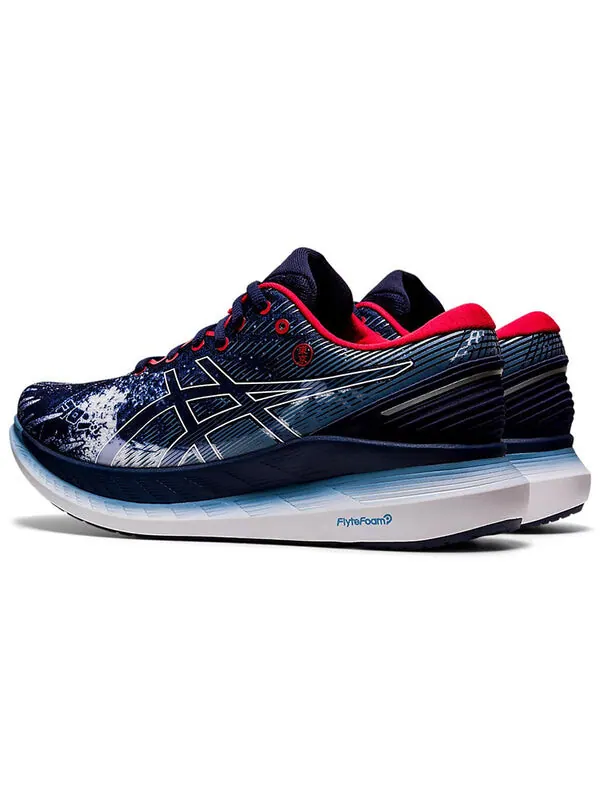 Кроссовки Glideride 2 Asics — изображение 4 из 4, темный синий/белый