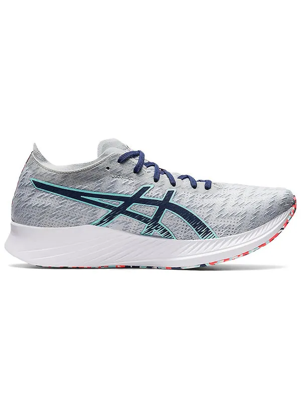 Кроссовки магическая скорость Asics — изображение 2 из 4, серый/синий